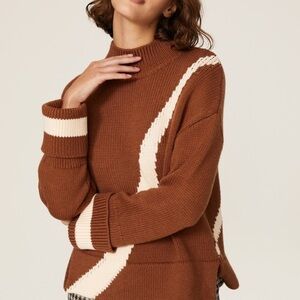 Luxury Designer Victor Alfaro ($275 retail) oversized sweater size medium